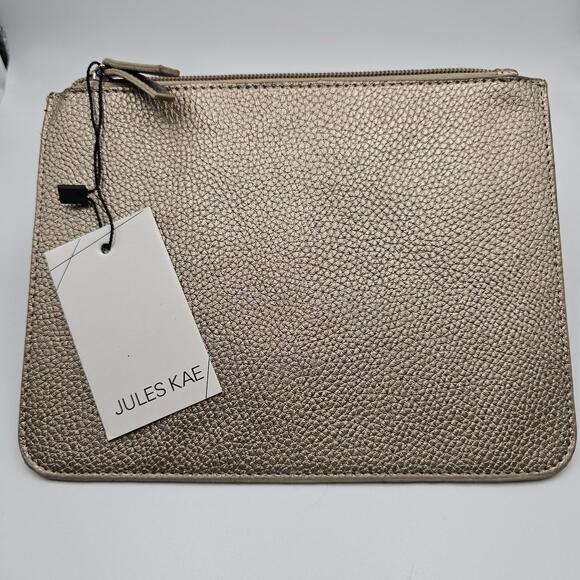 Jules Kae Handbag Clutch Metalic‎ - Picture 1 of 5